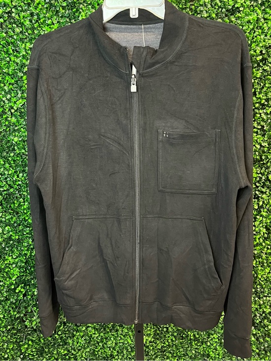 White Cross Jackets & Blazers - NWT White Cross Black Fleece Reversible Zip Up Jacket Size Medium